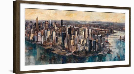 South Manhattan-Marti Bofarull-Framed Art Print