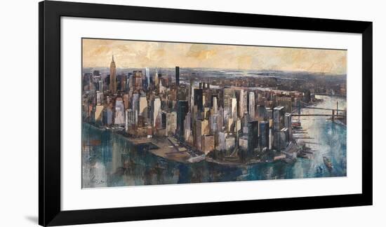 South Manhattan-Marti Bofarull-Framed Giclee Print