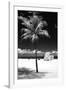 South Miami Beach Landscape with Life Guard Station - Florida - USA-Philippe Hugonnard-Framed Photographic Print