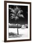 South Miami Beach Landscape with Life Guard Station - Florida - USA-Philippe Hugonnard-Framed Photographic Print