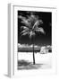 South Miami Beach Landscape with Life Guard Station - Florida - USA-Philippe Hugonnard-Framed Photographic Print