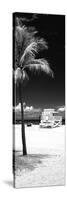 South Miami Beach Landscape with Life Guard Station - Florida - USA-Philippe Hugonnard-Stretched Canvas