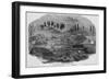 South Mines, Jamestown, California Illustration-null-Framed Giclee Print