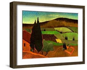 South of Fez, Morocco-John Newcomb-Framed Giclee Print