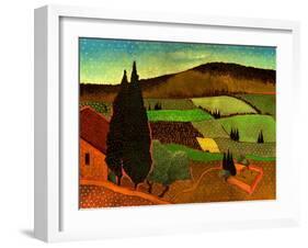 South of Fez, Morocco-John Newcomb-Framed Giclee Print