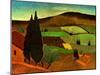 South of Fez, Morocco-John Newcomb-Mounted Giclee Print