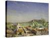 South of France, Bozouls, Near Rodez-James Dickson Innes-Stretched Canvas