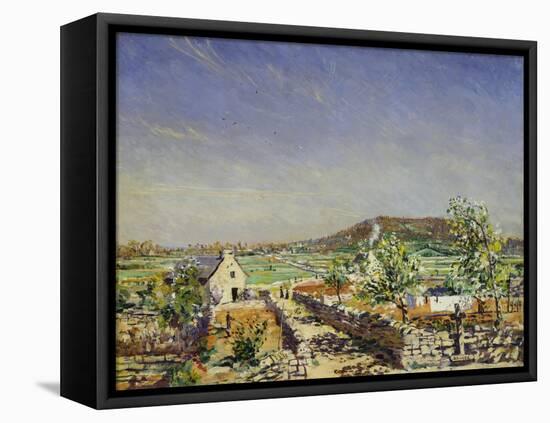 South of France, Bozouls, Near Rodez-James Dickson Innes-Framed Stretched Canvas