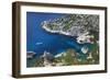 South of France, Mediterranean Coast, Chalk Rocks, Les Calanques, Bath Bay-Chris Seba-Framed Premium Photographic Print