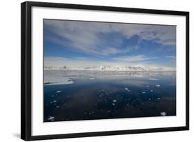 South of the Antarctic Circle, Near Adelaide Island. the Gullet-Inger Hogstrom-Framed Photographic Print