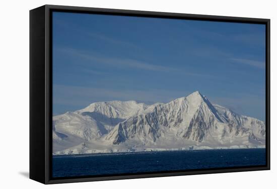 South of the Antarctic Circle, Near Adelaide Island-Inger Hogstrom-Framed Stretched Canvas