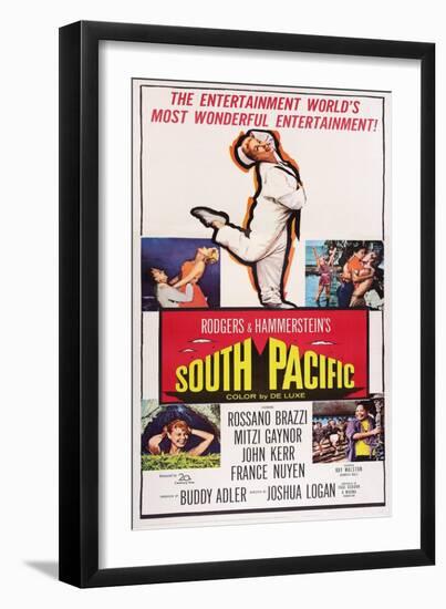 South Pacific, 1958-null-Framed Art Print