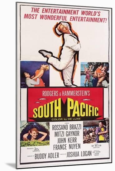 South Pacific, 1958-null-Mounted Art Print
