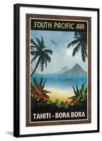 South Pacific Air-Collection Caprice-Framed Giclee Print