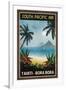 South Pacific Air-Collection Caprice-Framed Giclee Print