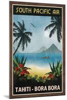South Pacific Air-Collection Caprice-Mounted Art Print