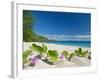 South Pacific, Fiji, Kadavu, Deserted Beach on the East Coast of Yaukuve Island-Paul Harris-Framed Photographic Print