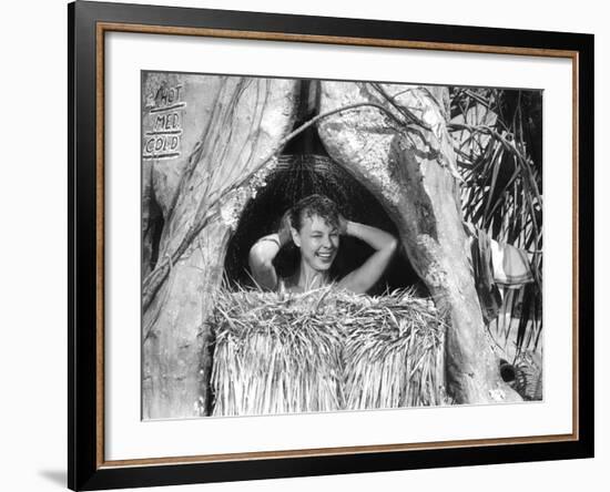 South Pacific, Mitzi Gaynor, 1958-null-Framed Photo