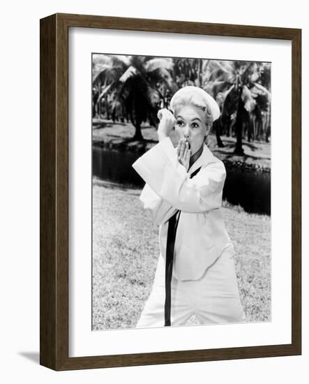 South Pacific, Mitzi Gaynor, 1958-null-Framed Photo