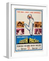 South Pacific, Mitzi Gaynor, 1958-null-Framed Art Print