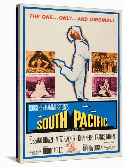 South Pacific, Mitzi Gaynor, 1958-null-Stretched Canvas
