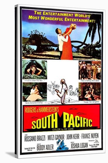 South Pacific, Rossano Brazzi, Mitzi Gaynor, 1958-null-Stretched Canvas