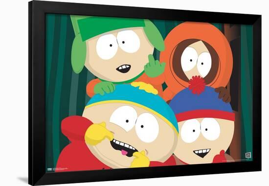 South Park - Closeup-Trends International-Framed Poster