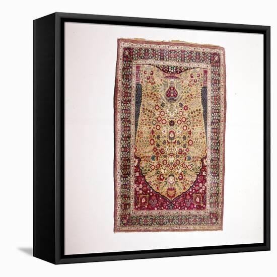 South Persian Prayer Rug, 18th century-Unknown-Framed Stretched Canvas