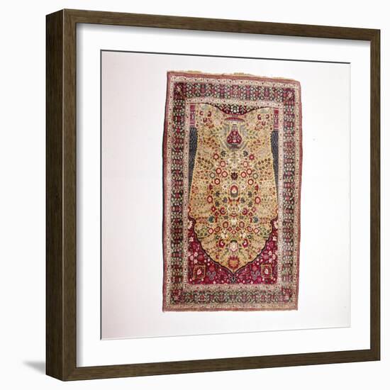 South Persian Prayer Rug, 18th century-Unknown-Framed Giclee Print