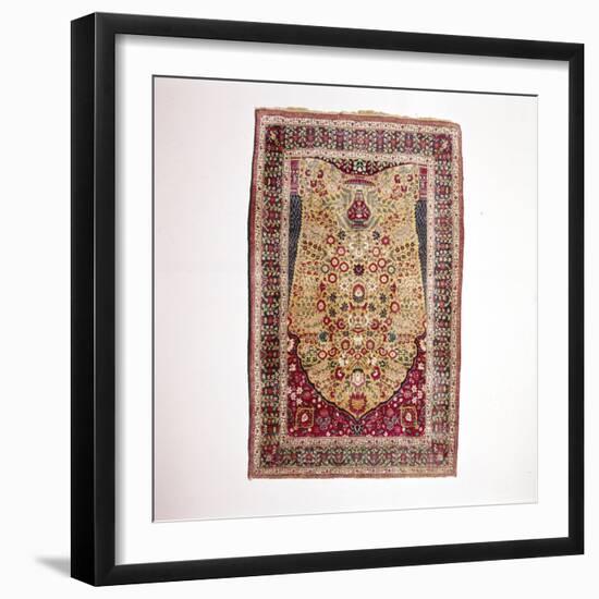 South Persian Prayer Rug, 18th century-Unknown-Framed Giclee Print