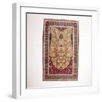 South Persian Prayer Rug, 18th century-Unknown-Framed Giclee Print