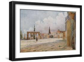 South Porch of Mosque and Summer Pulpit, Jerusalem-Walter Spencer-Stanhope Tyrwhitt-Framed Giclee Print
