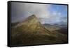 South Ridge of Tryfan from Glyder Fach, Snowdonia National Park, Gwynedd, Wales-Peter Barritt-Framed Stretched Canvas