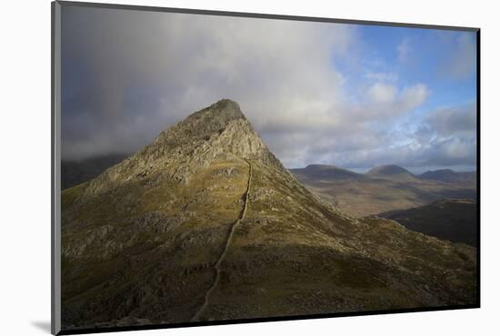 South Ridge of Tryfan from Glyder Fach, Snowdonia National Park, Gwynedd, Wales-Peter Barritt-Mounted Photographic Print