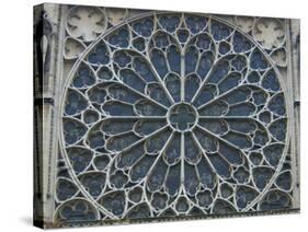 South Rose Window of Notre-Dame, Paris, France-Lisa S^ Engelbrecht-Stretched Canvas