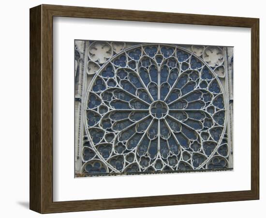 South Rose Window of Notre-Dame, Paris, France-Lisa S^ Engelbrecht-Framed Photographic Print