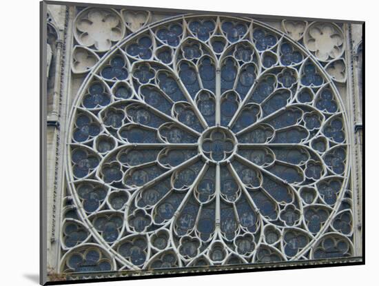 South Rose Window of Notre-Dame, Paris, France-Lisa S^ Engelbrecht-Mounted Photographic Print