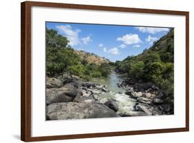 South Rukuru River, Malawi, Africa-Michael Runkel-Framed Photographic Print