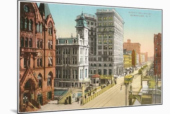 South Salina Street, Syracuse, New York-null-Mounted Premium Giclee Print