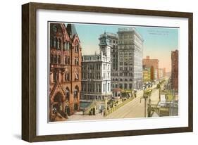 South Salina Street, Syracuse, New York-null-Framed Art Print