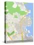 South San Francisco, United States of America Map-null-Stretched Canvas