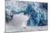 South Sawyer Glacier Calving-Michael Nolan-Mounted Photographic Print