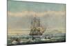 South Sea Whale Fishery, 1825-Thomas Sutherland-Mounted Giclee Print