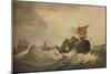 South Sea Whale Fishery, 1836-Edward Duncan-Mounted Giclee Print