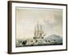 South Sea Whale Fishery, Engraved by T. Sutherland, 1825-William John Huggins-Framed Giclee Print