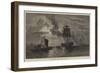 South Sea Whalers Boiling Blubber-Oswald Walters Brierly-Framed Giclee Print