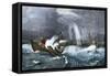 South Sea Whaling-null-Framed Stretched Canvas