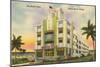 South Seas Hotel, Miami Beach, Florida-null-Mounted Art Print