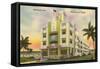 South Seas Hotel, Miami Beach, Florida-null-Framed Stretched Canvas