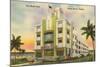 South Seas Hotel, Miami Beach, Florida-null-Mounted Art Print